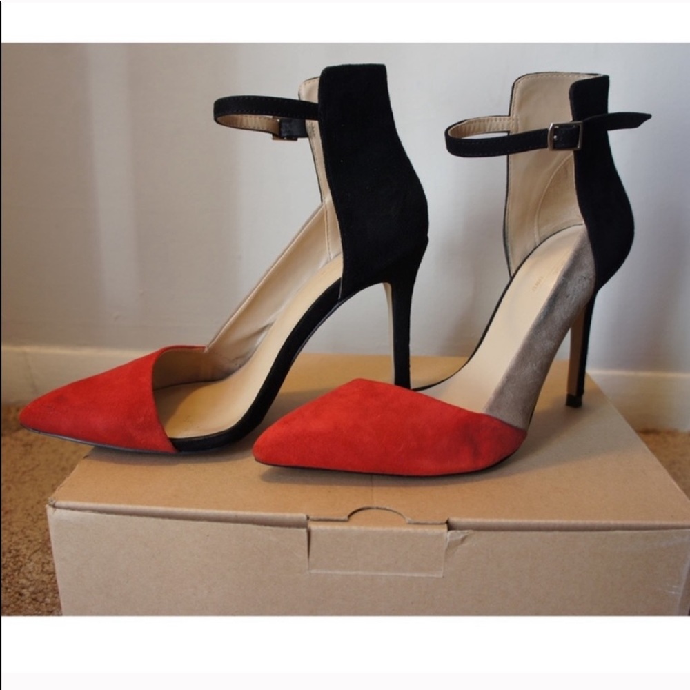 Zara Rare Asymmetrical Heels - Picture 4 of 4
